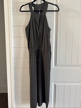Athleta Sleeveless Halter Jumpsuit